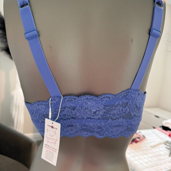 Cosabella Never Say Never Curvy Sweetie Bralette Lace Bra Size M Medium - Picture 4 of 4
